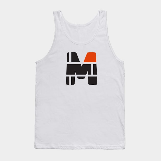 “M” Tank Top by hilariouslyserious